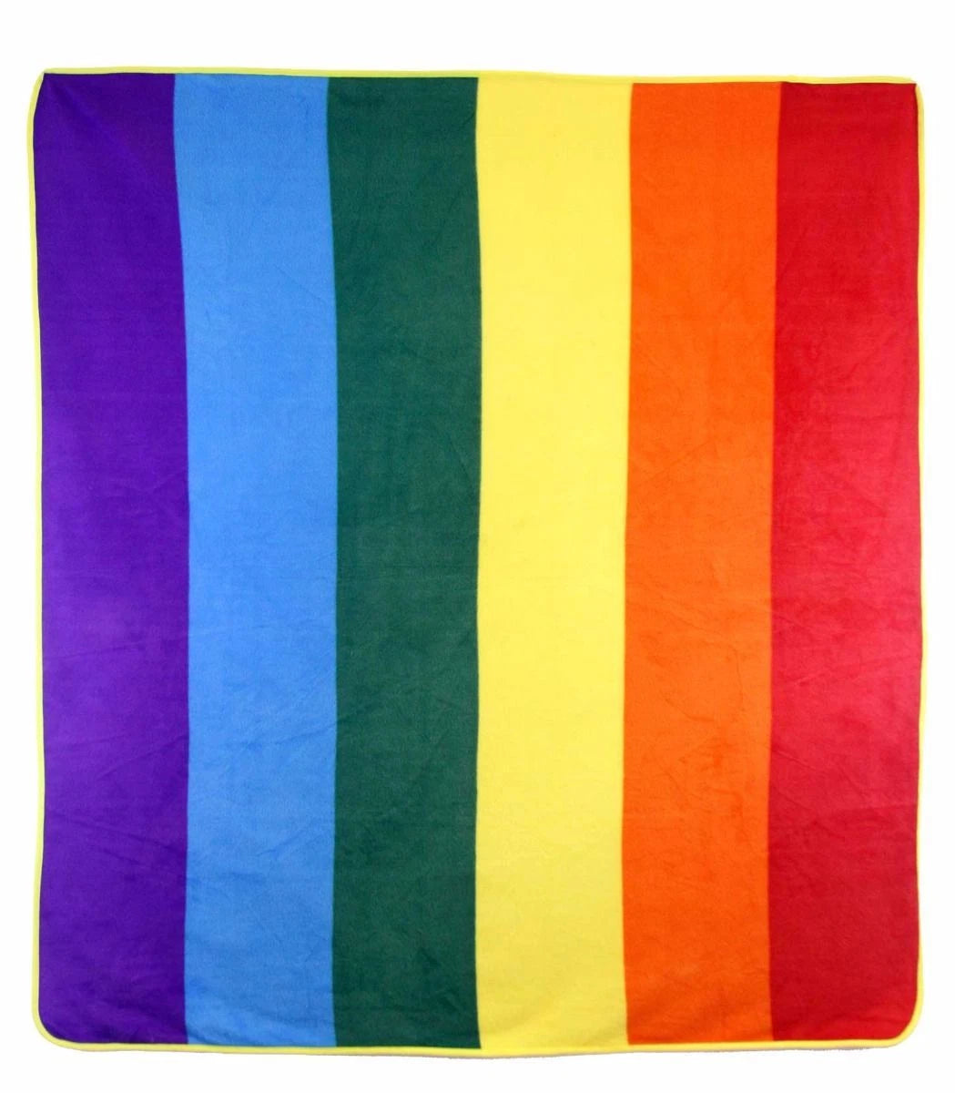 LGBT Pride Rainbow Flag Throw Blanket LGBT Gay Pride