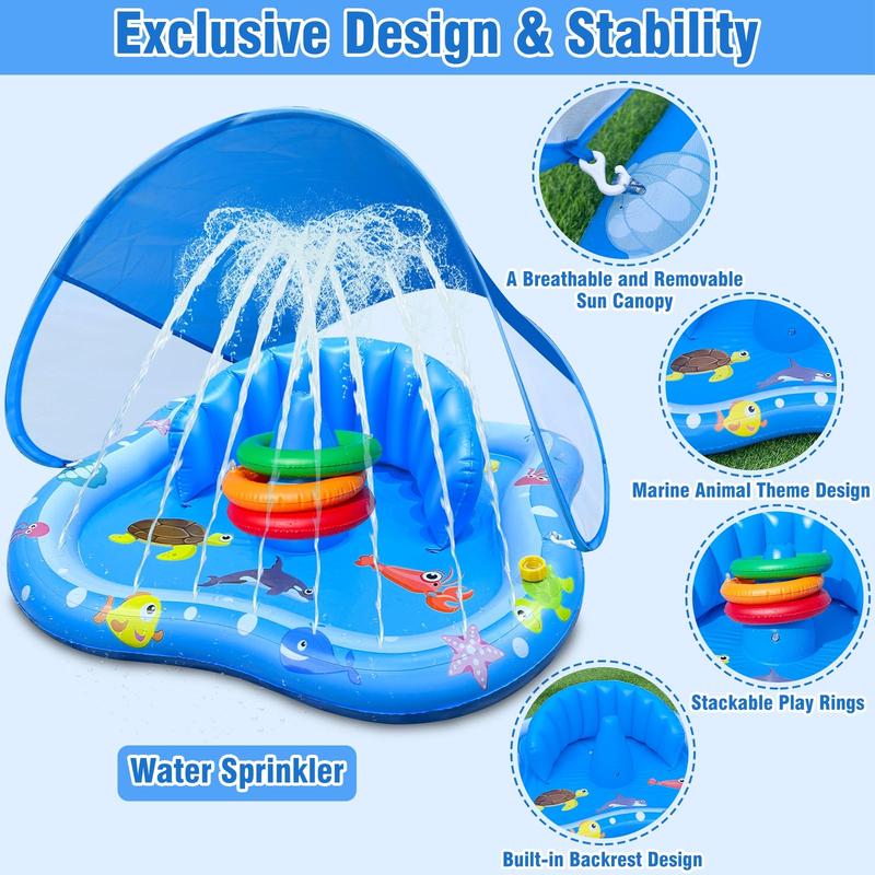 Baby Detachable Awning Floaties