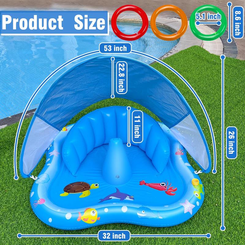 Baby Detachable Awning Floaties