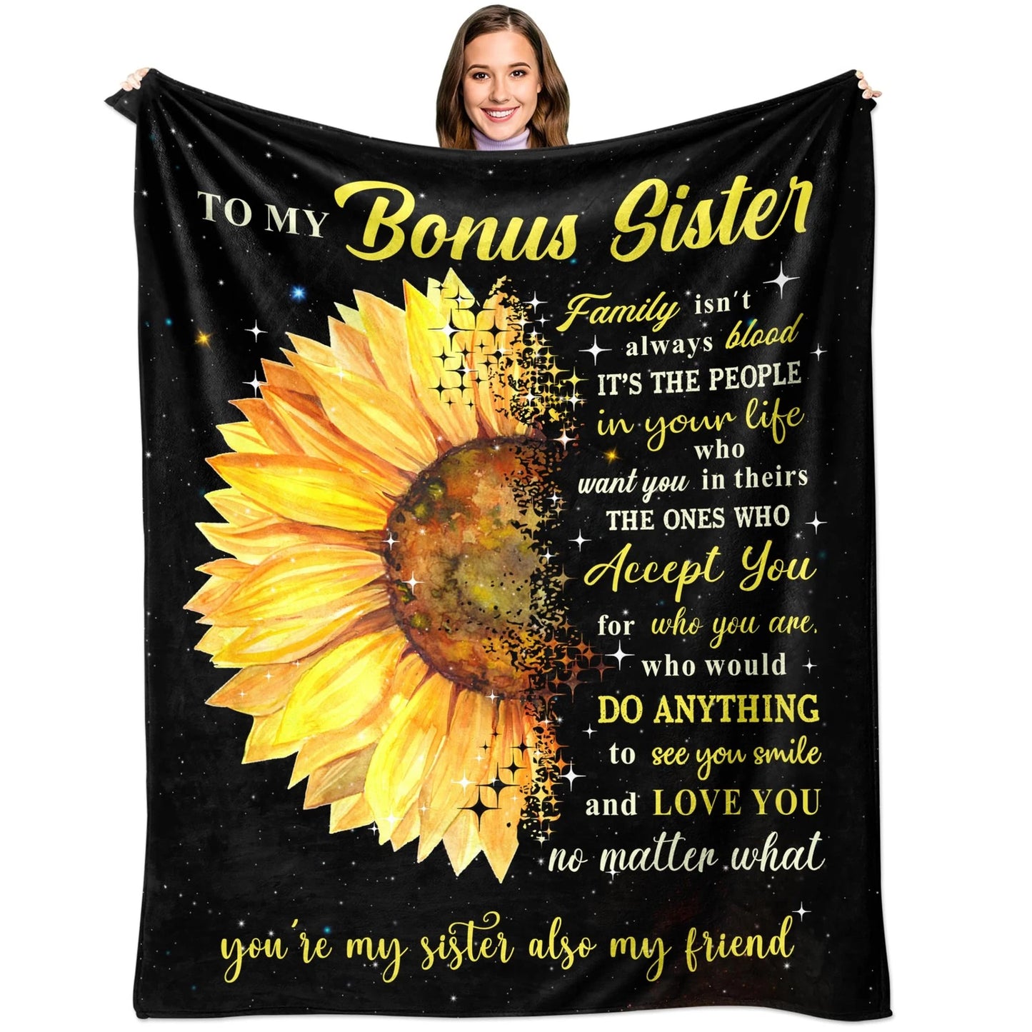 Bonus Sister Gifts Sister Blanket